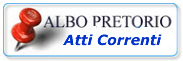 Albo Pretorio atti correnti