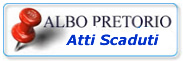 Albo Pretorio atti scaduti